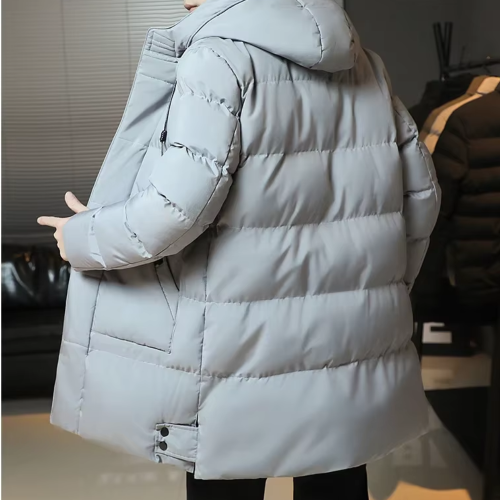 Paolo | Chaqueta Larga Acolchada