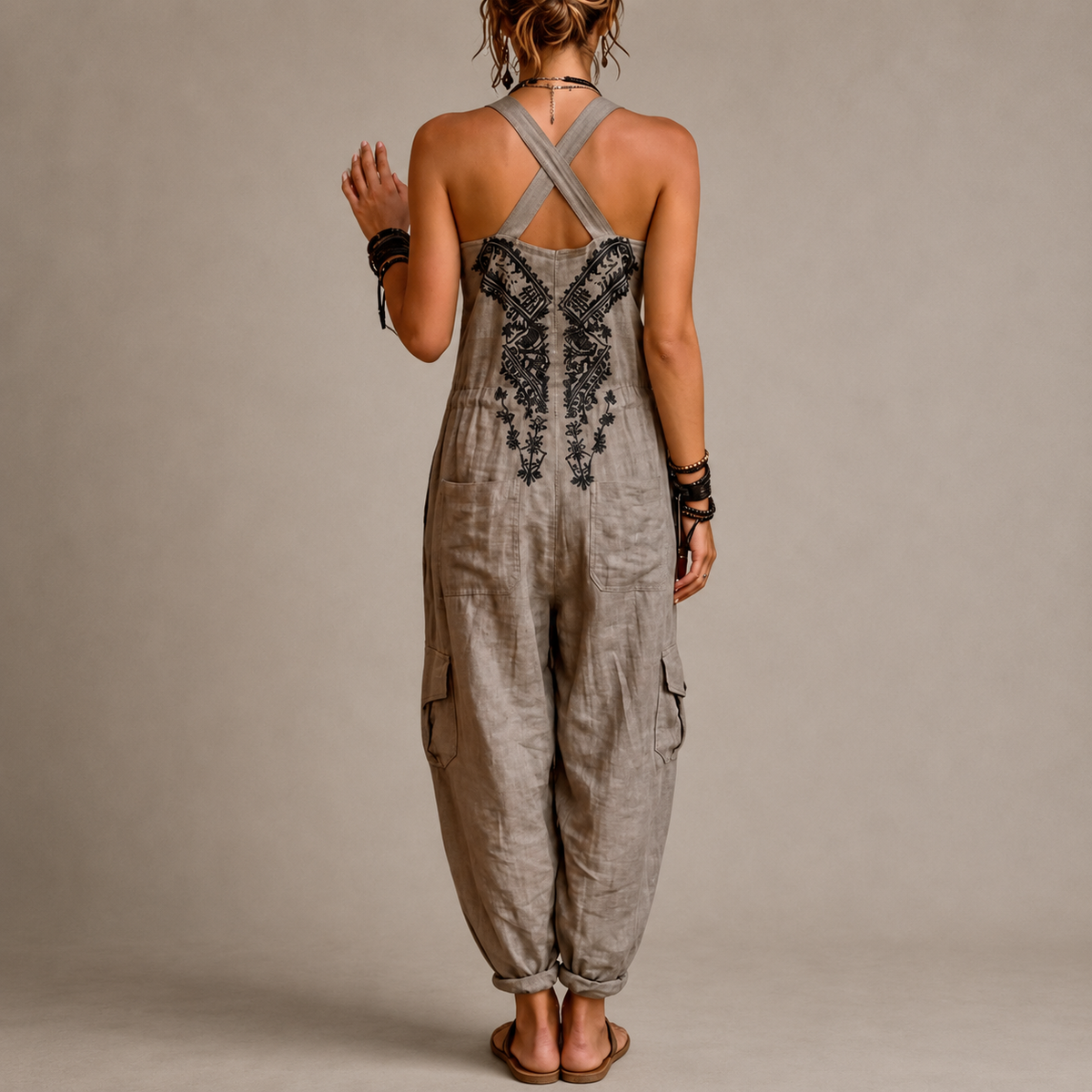 Astra | Mono elegante bohemio bordado con detalles refinados