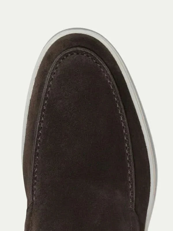 Classico | Mocassino Camoscio — Marrone