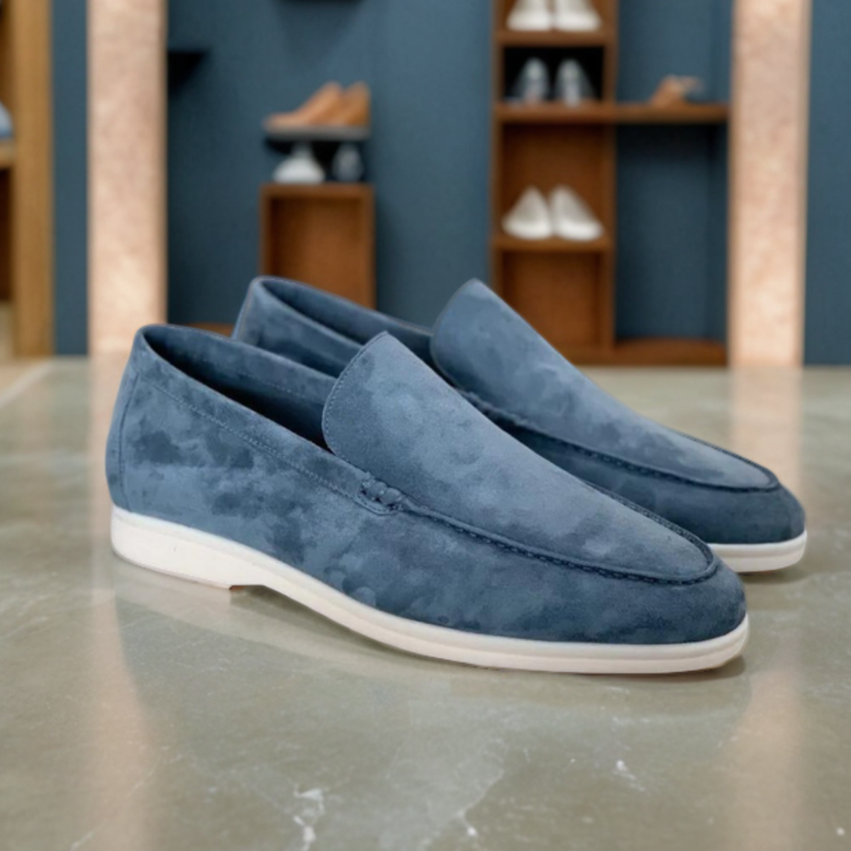 Marco | Mocasín de Ante Premium