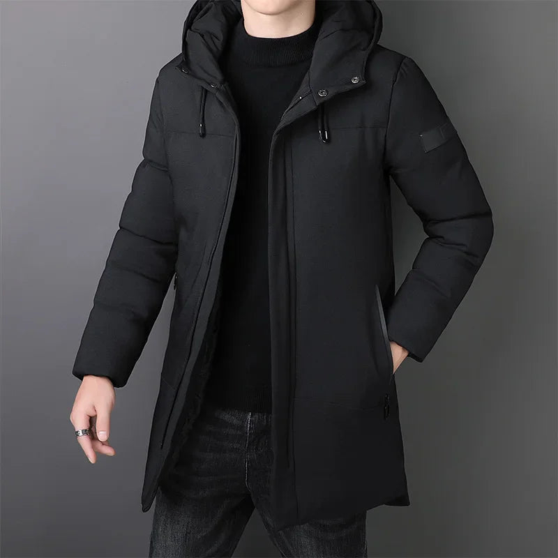 Domenico | Chaqueta Larga Elegante