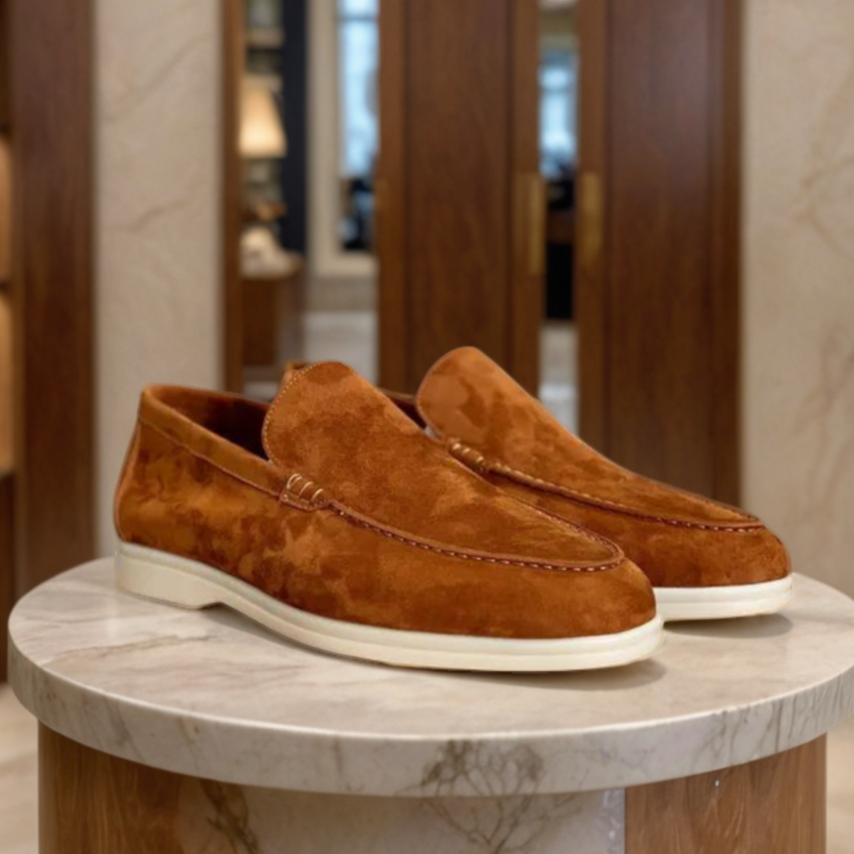 Marco | Mocasín de Ante Premium