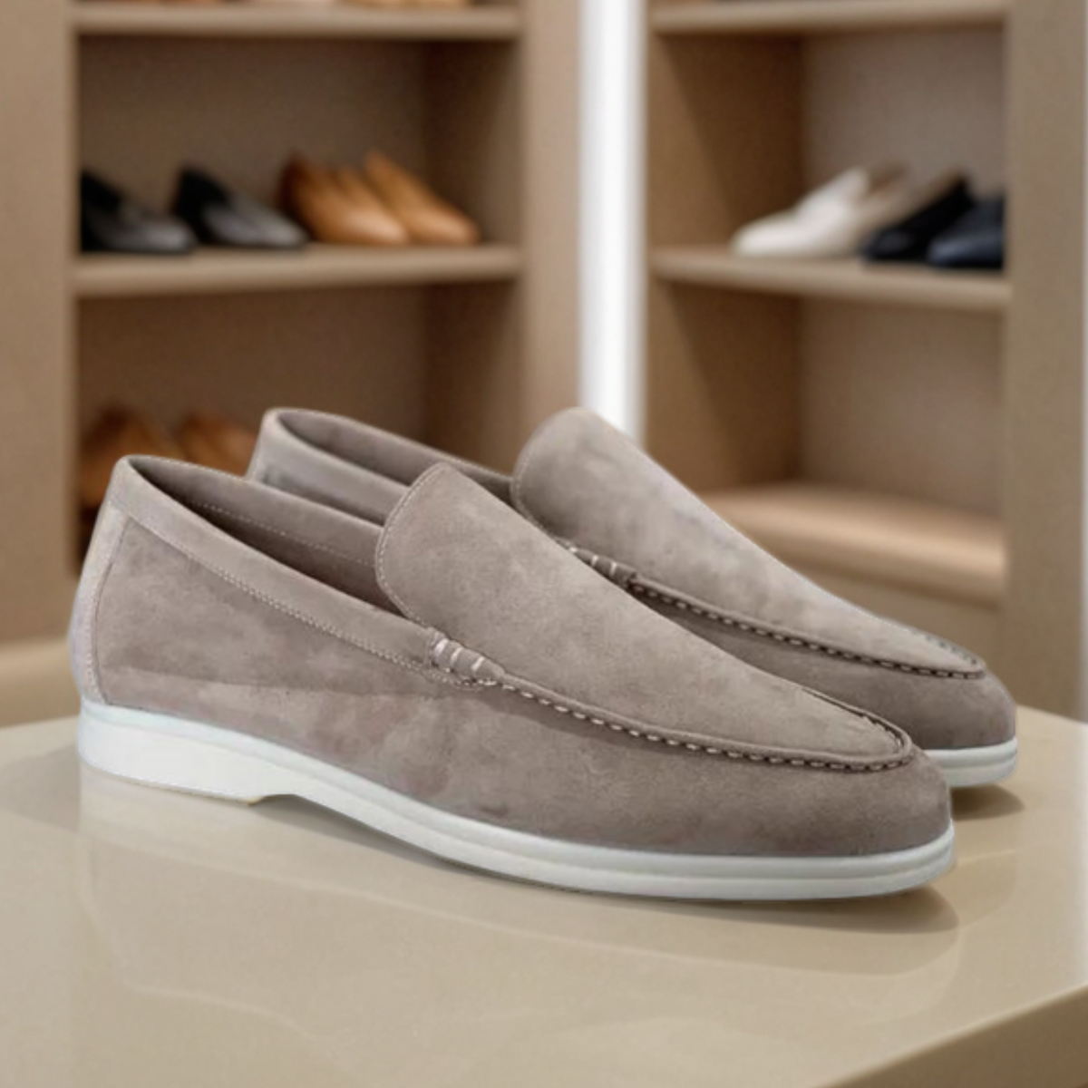 Marco | Mocasín de Ante Premium
