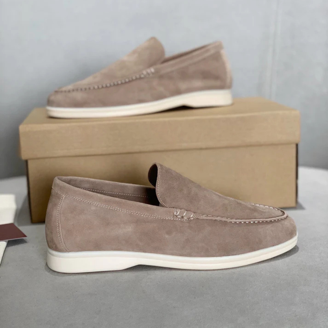 Massimo | Mocasín de Ante Chic