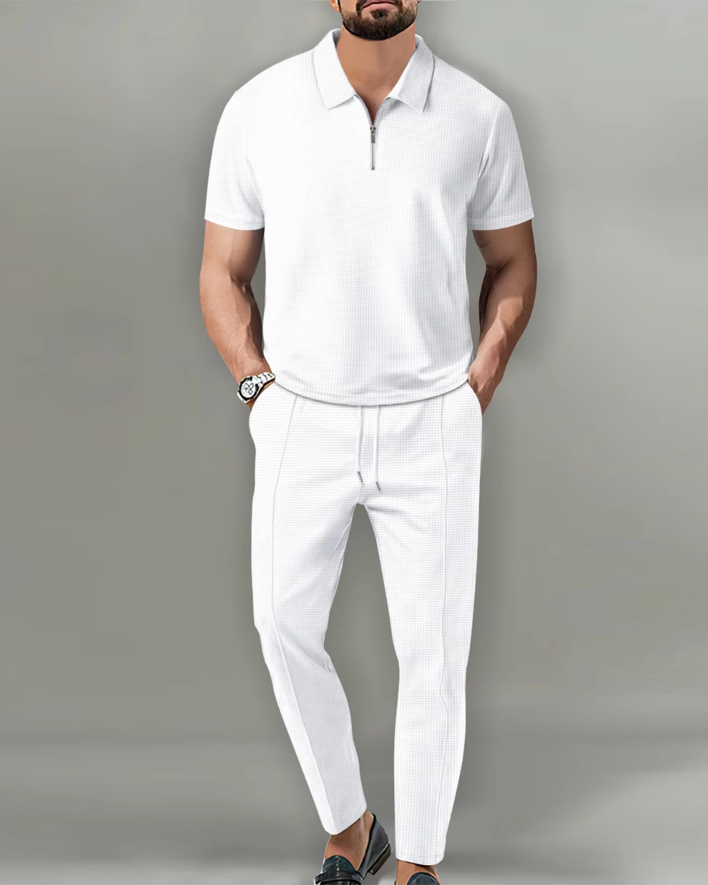 Piemonte | Conjunto Polo con Cremallera
