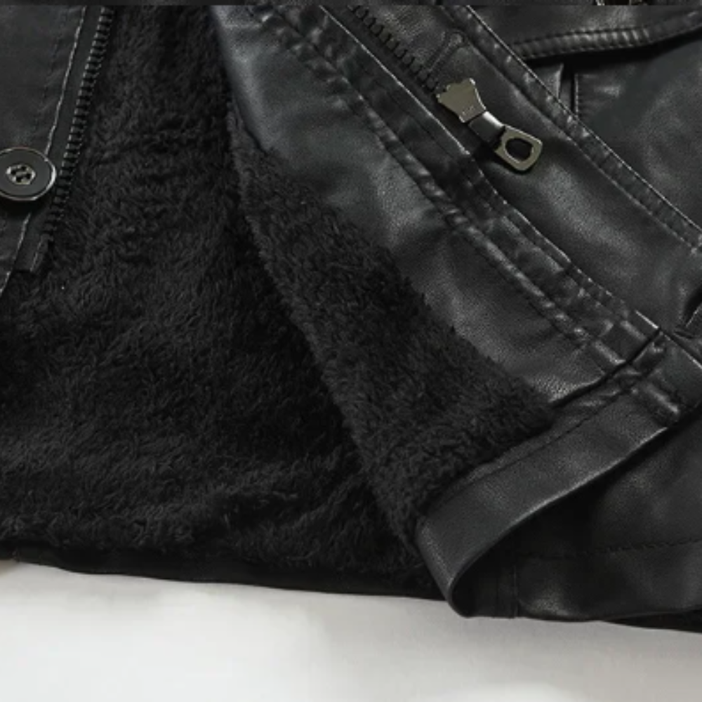 Franco | Chaqueta Larga Biker