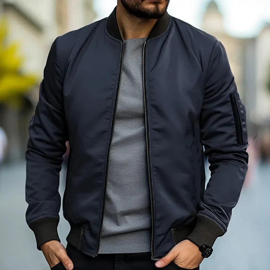 Emanuele | Bomber Clásico de Hombre