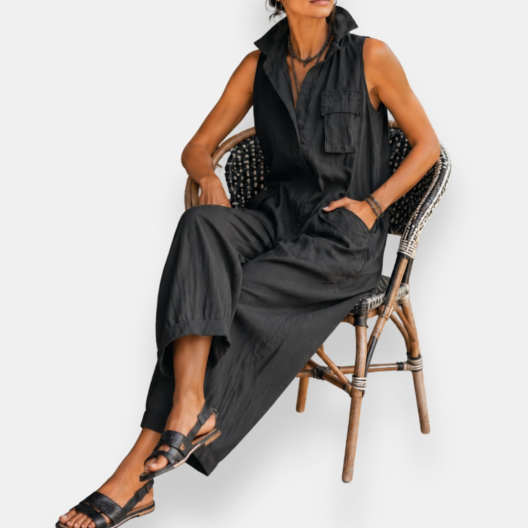 Gaia | Mono oversize con elegante cuello alto