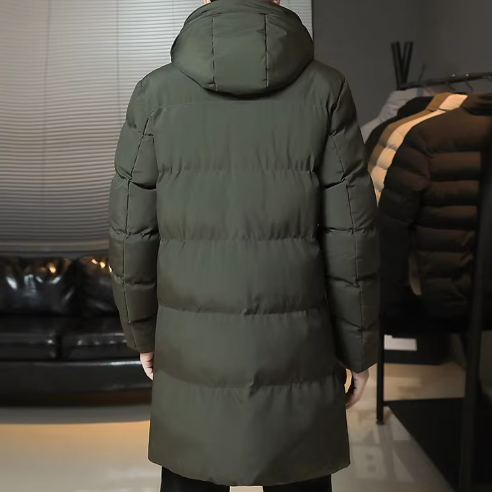 Paolo | Chaqueta Larga Acolchada