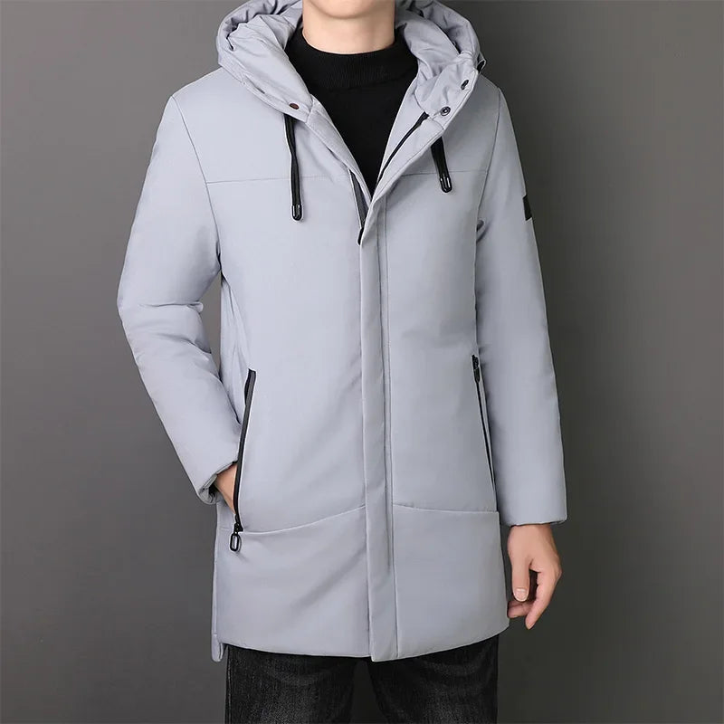 Domenico | Chaqueta Larga Elegante