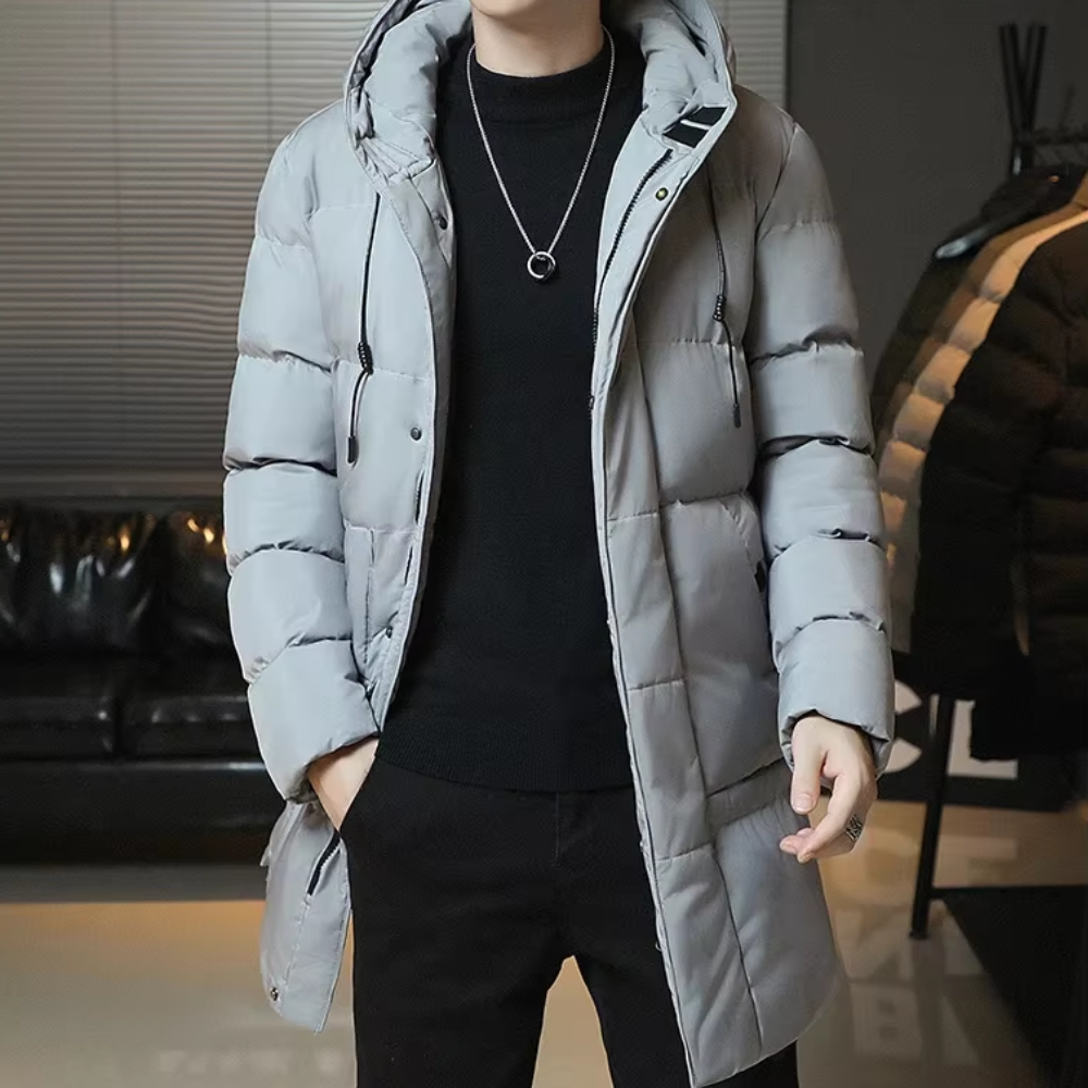 Paolo | Chaqueta Larga Acolchada