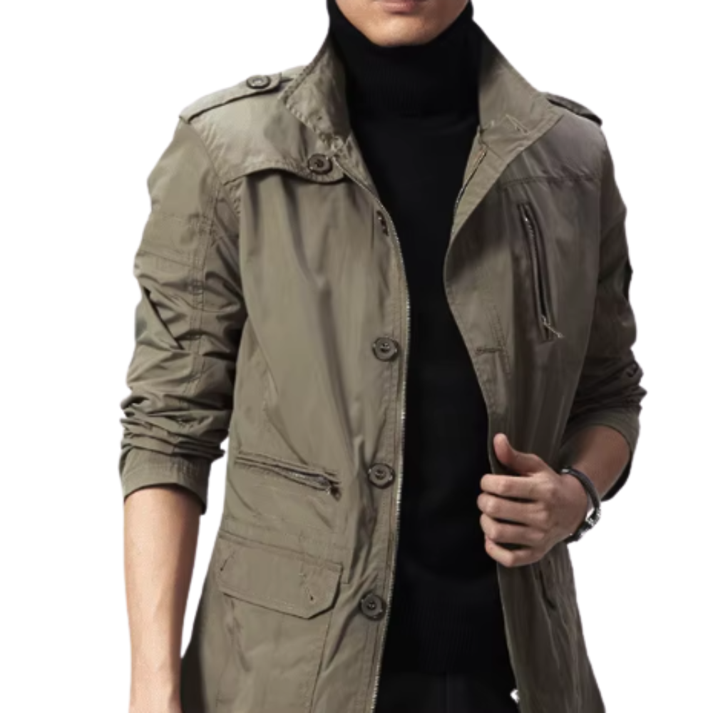 Silvio | Chaqueta Cortavientos Elegante