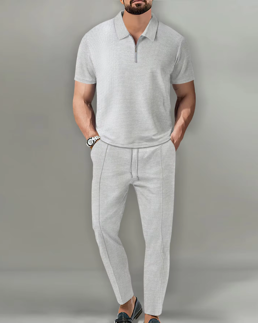 Piemonte | Conjunto Polo con Cremallera