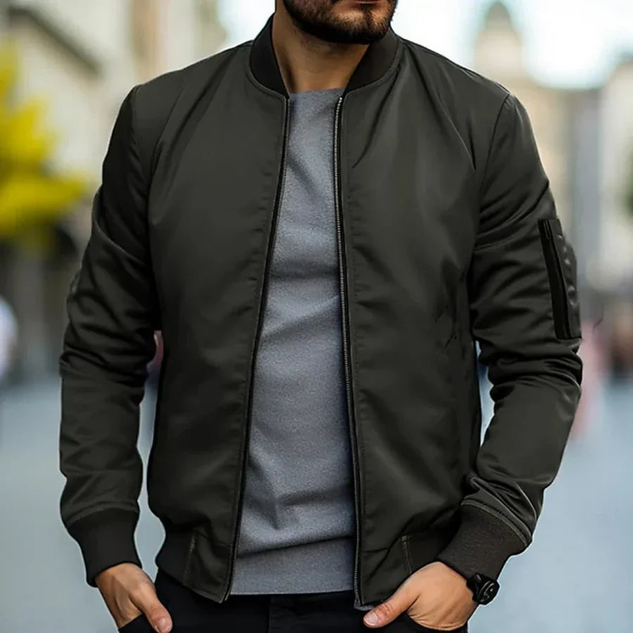 Emanuele | Bomber Clásico de Hombre
