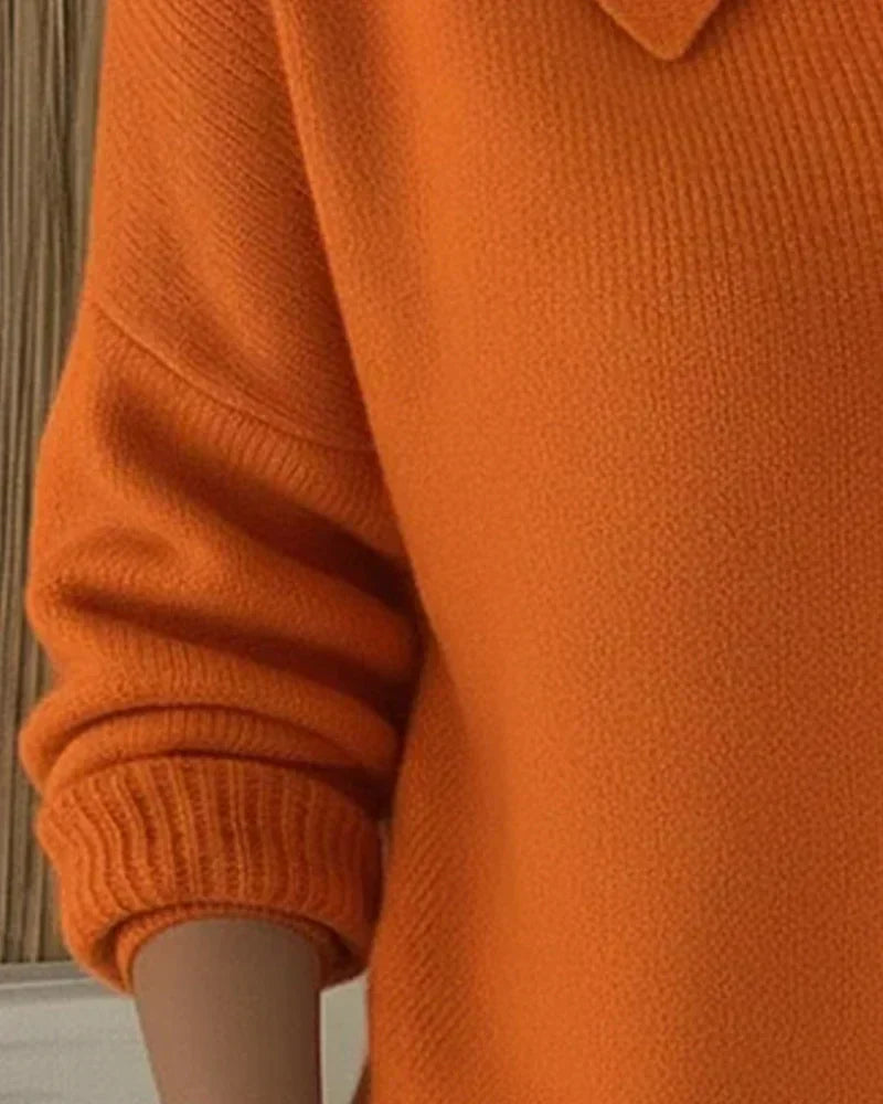 Velia | Cárdigan elegante con cuello camisero