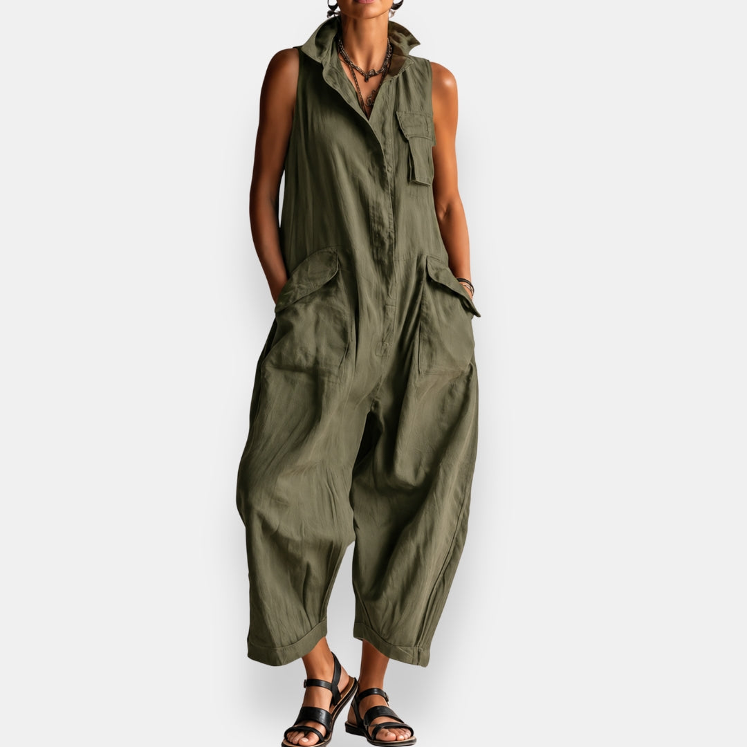 Gaia | Mono oversize con elegante cuello alto