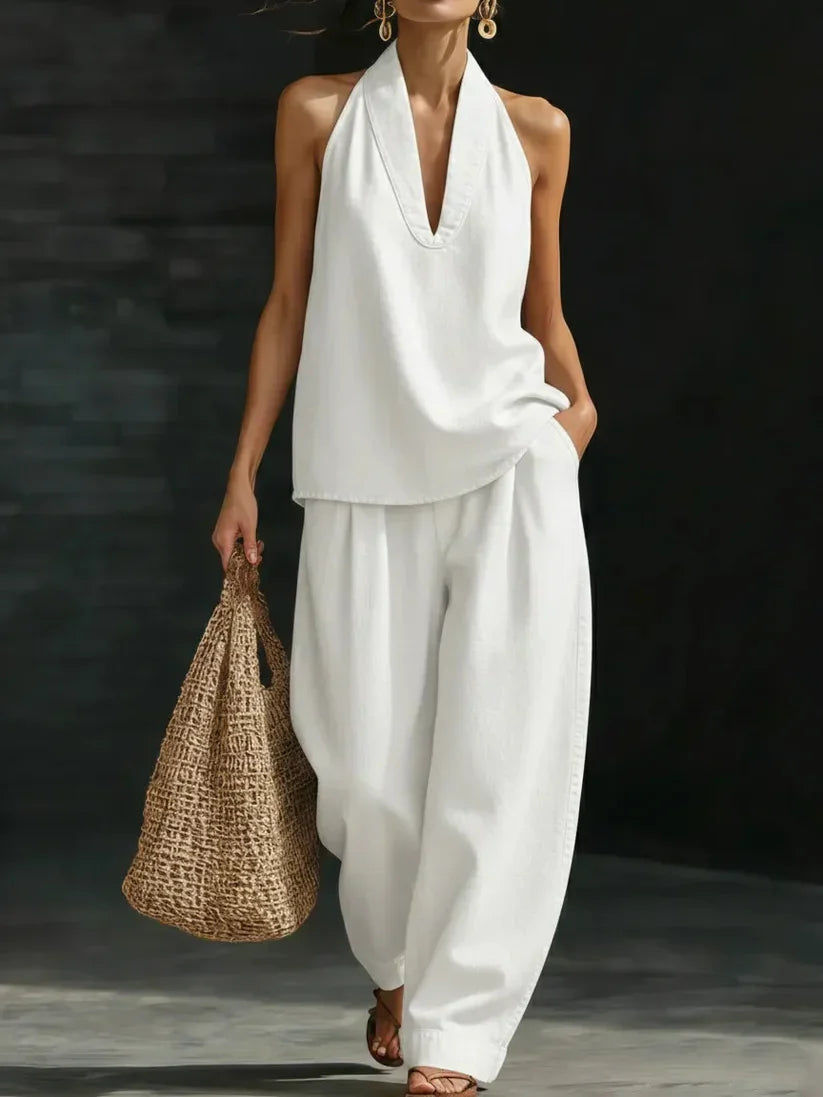Aurora | Conjunto fluido con escote elegante