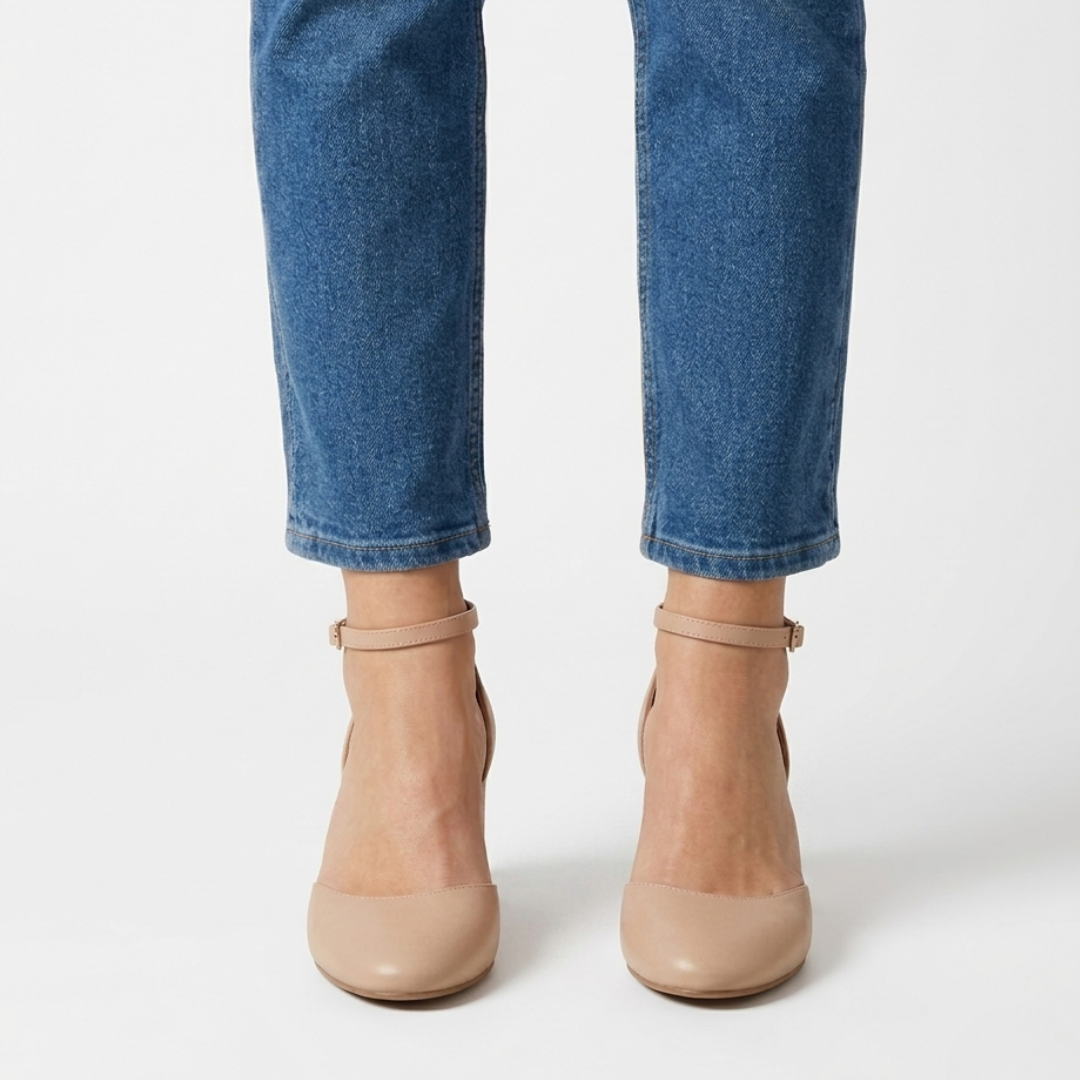 Alaya | Zapatos de salón elegantes con correa plateada