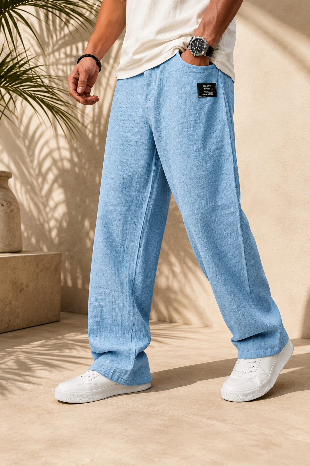Marco | Pantalón Casual de Lino Premium