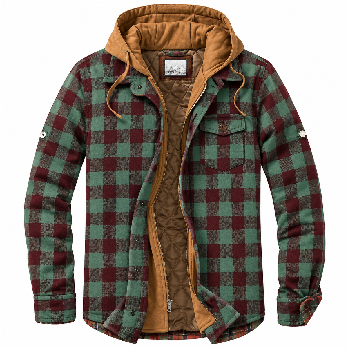 Nevio | Chaqueta de Cuadros Patchwork