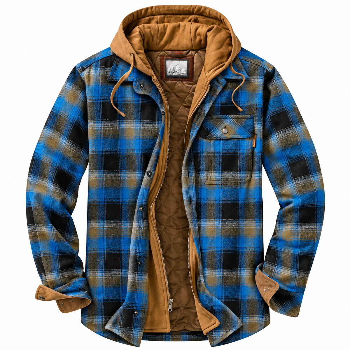 Nevio | Chaqueta de Cuadros Patchwork