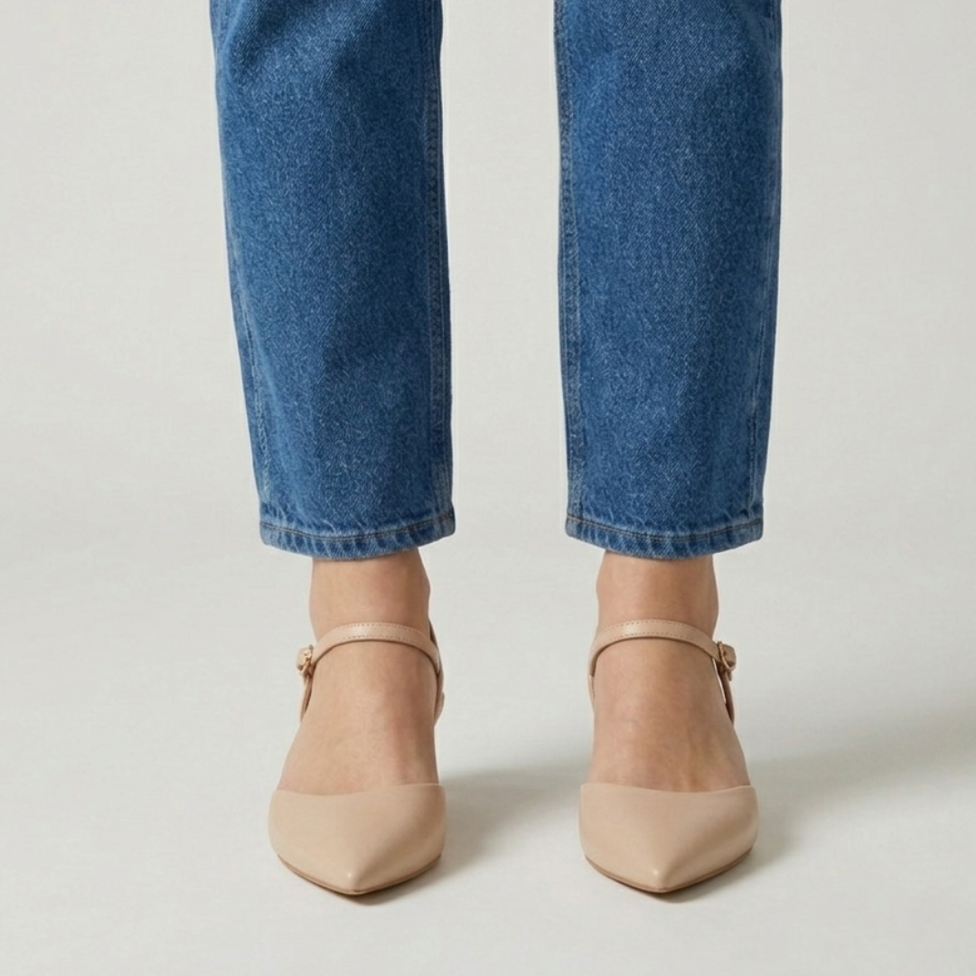 Clelia | Zapatos destalonados de punta con tacón de aguja