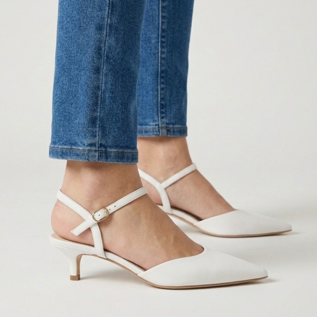 Clelia | Zapatos destalonados de punta con tacón de aguja