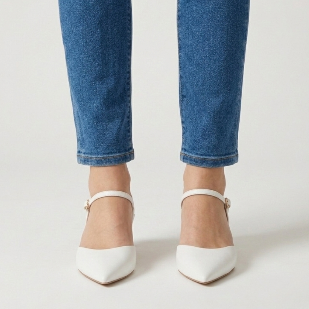 Clelia | Zapatos destalonados de punta con tacón de aguja
