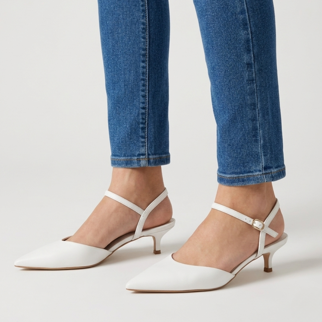 Clelia | Zapatos destalonados de punta con tacón de aguja
