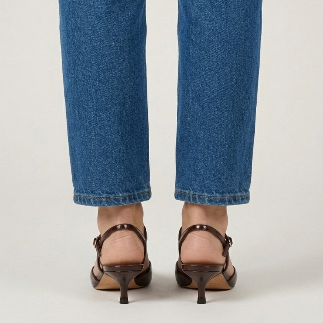 Clelia | Zapatos destalonados de punta con tacón de aguja