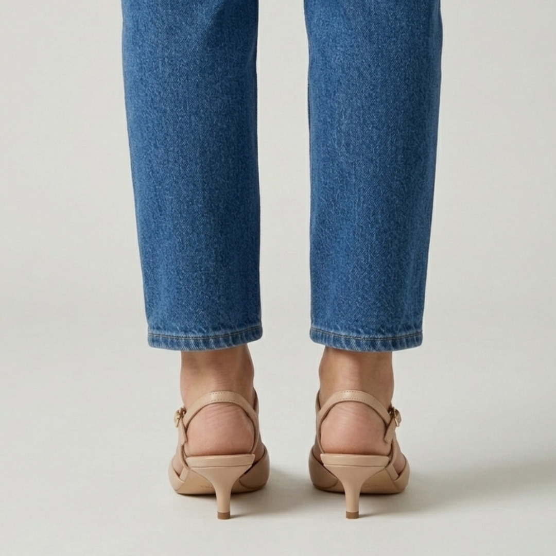 Clelia | Zapatos destalonados de punta con tacón de aguja