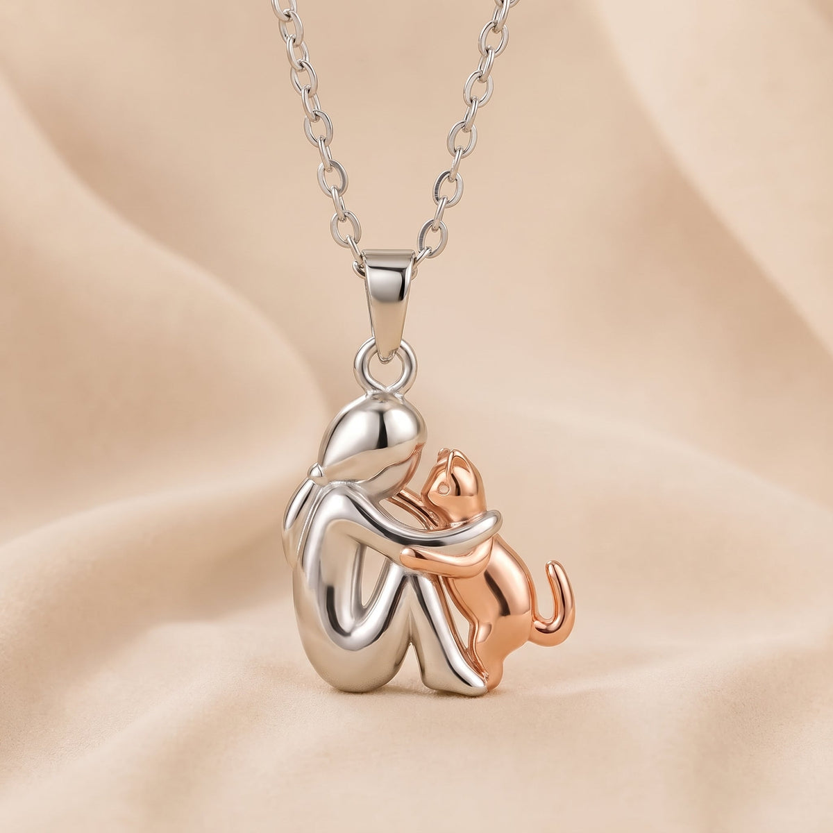 Collar del Abrazo Eterno 🐾 – Un Vínculo de Amor Sin Fin