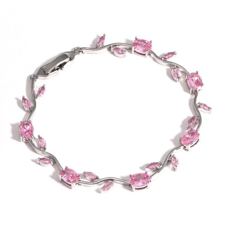 Pulsera Aura con Elegante Tulipán