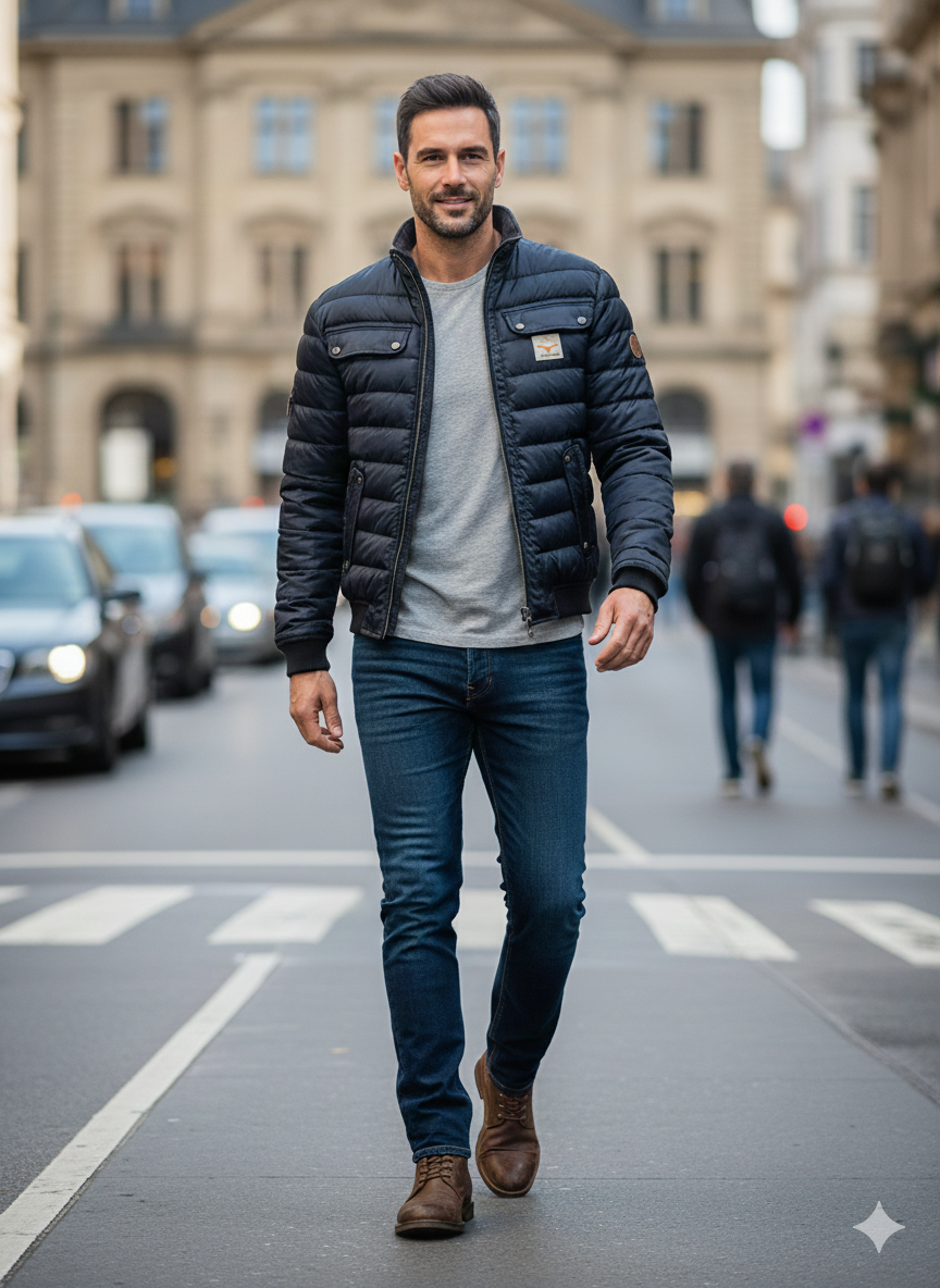 Romano | Chaqueta Urbana Acolchada