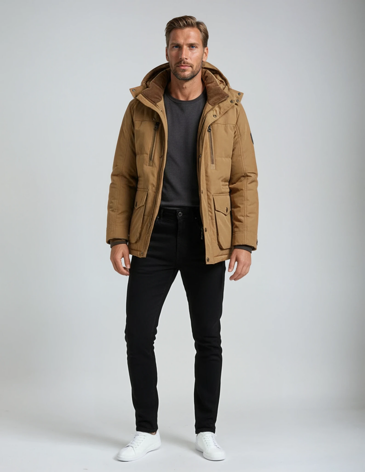 Vittorio | Chaqueta Acolchada Clásica