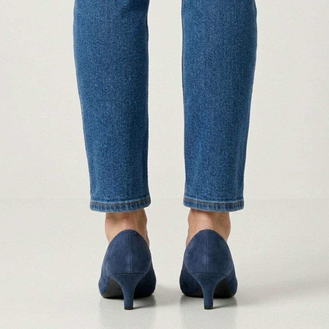 Mila | Zapatos de salón de ante suave