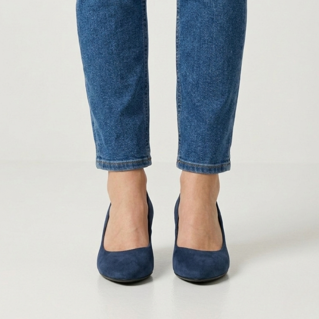 Mila | Zapatos de salón de ante suave