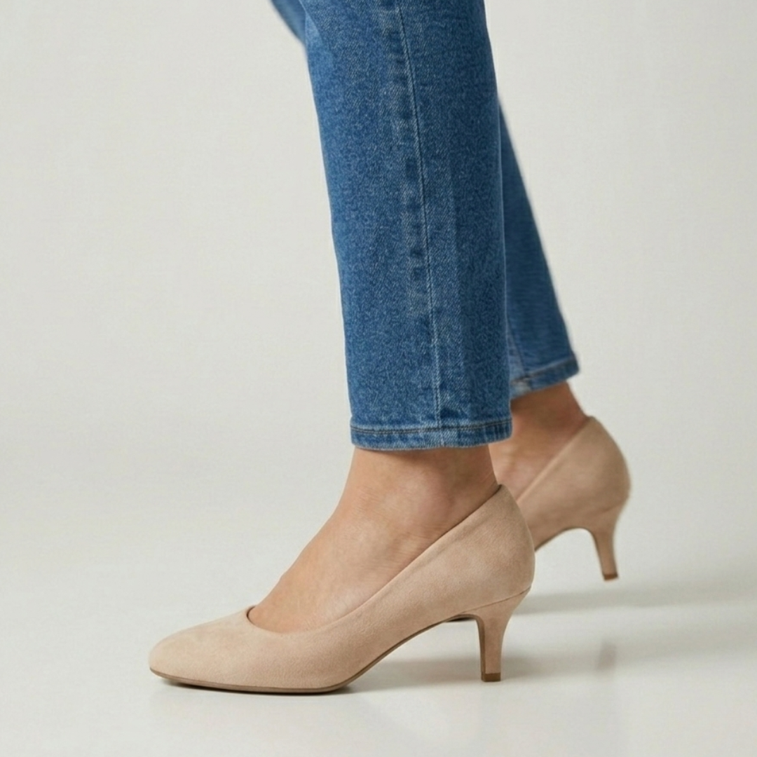 Mila | Zapatos de salón de ante suave