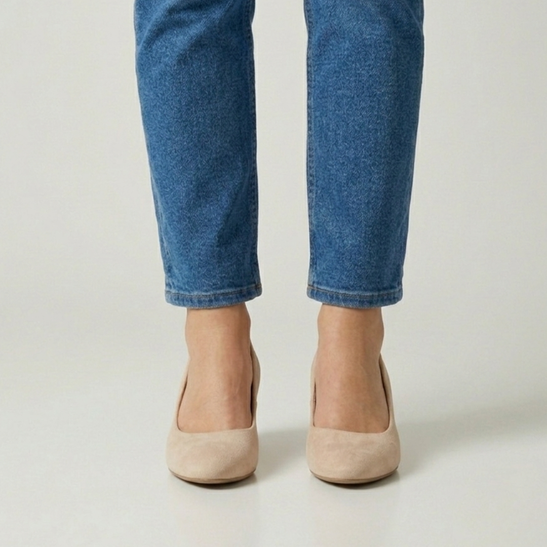 Mila | Zapatos de salón de ante suave