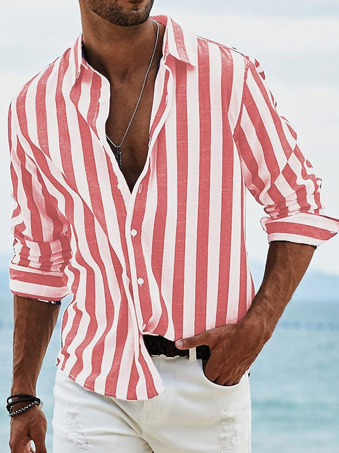 Emanuele | Camisa de Rayas Sastre