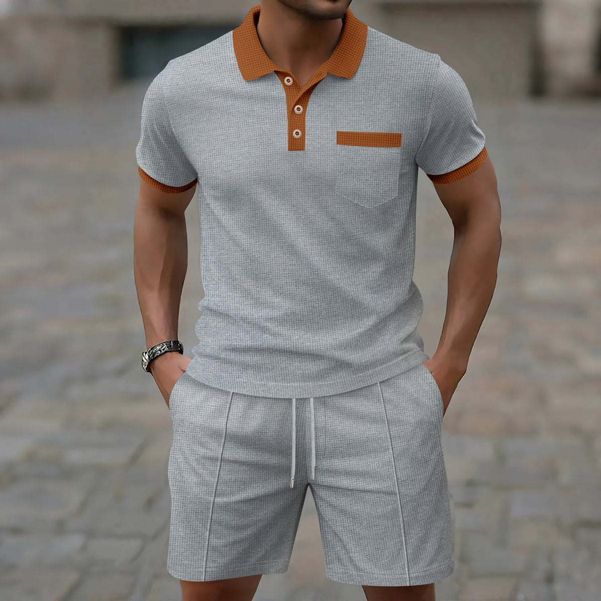 Emilio | Conjunto Polo y Bermuda Capri