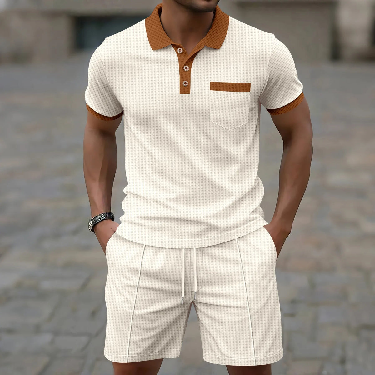Emilio | Conjunto Polo y Bermuda Capri