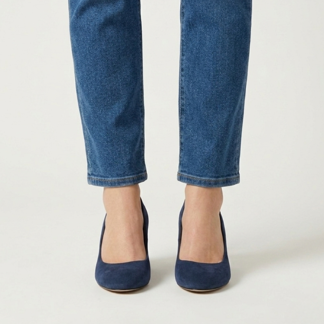 Sylvie | Zapatos de salón elegantes con tacón cuadrado