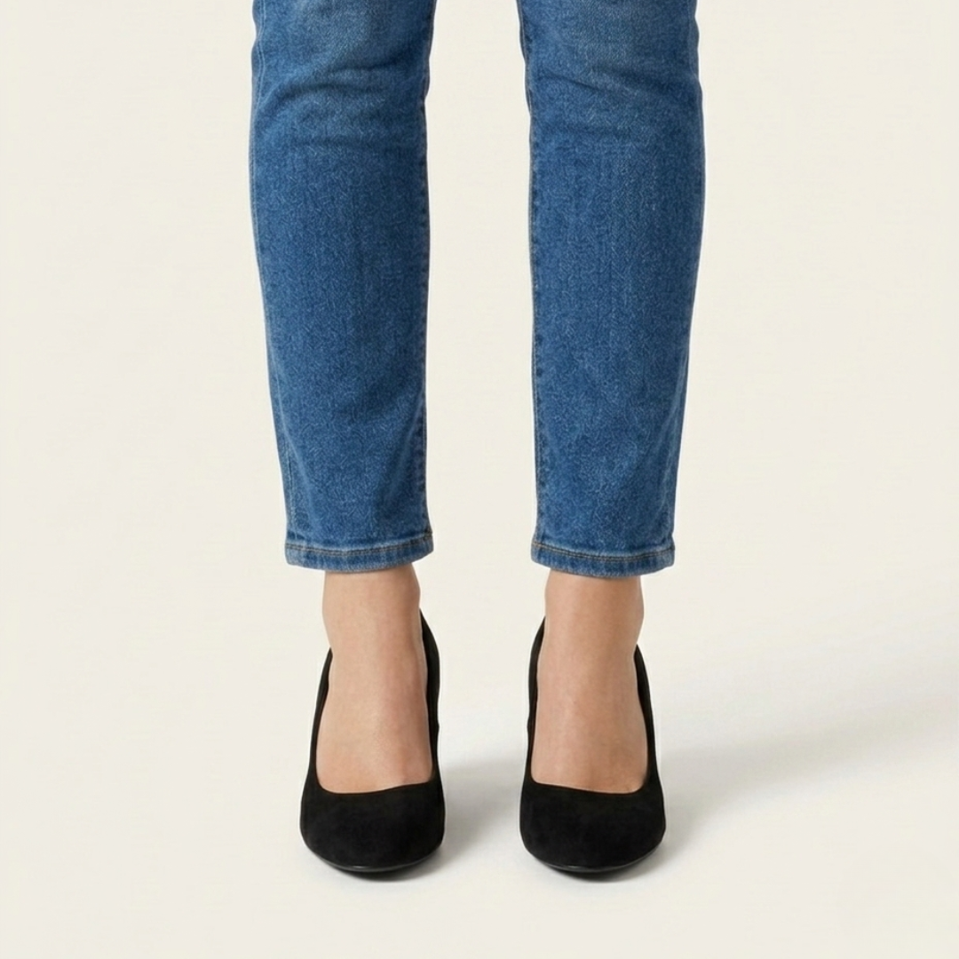 Sylvie | Zapatos de salón elegantes con tacón cuadrado