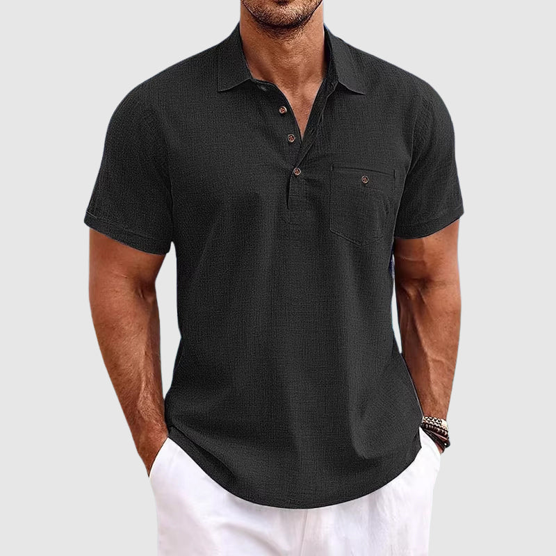 Ippolito | Polo de Lino de Hombre