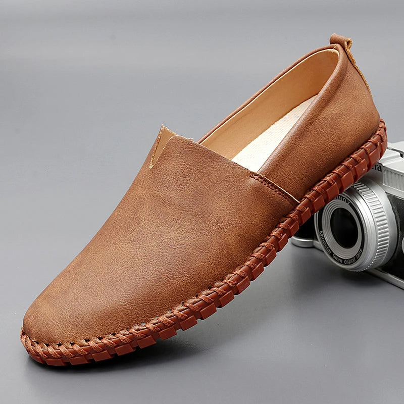 Capri | Mocasín de Piel de Verano
