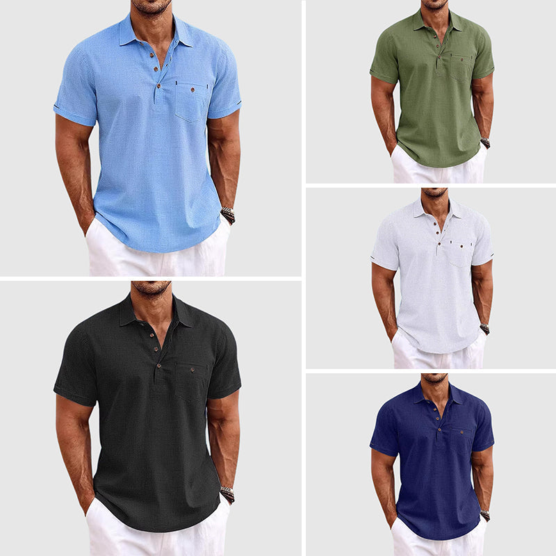 Ippolito | Polo de Lino de Hombre