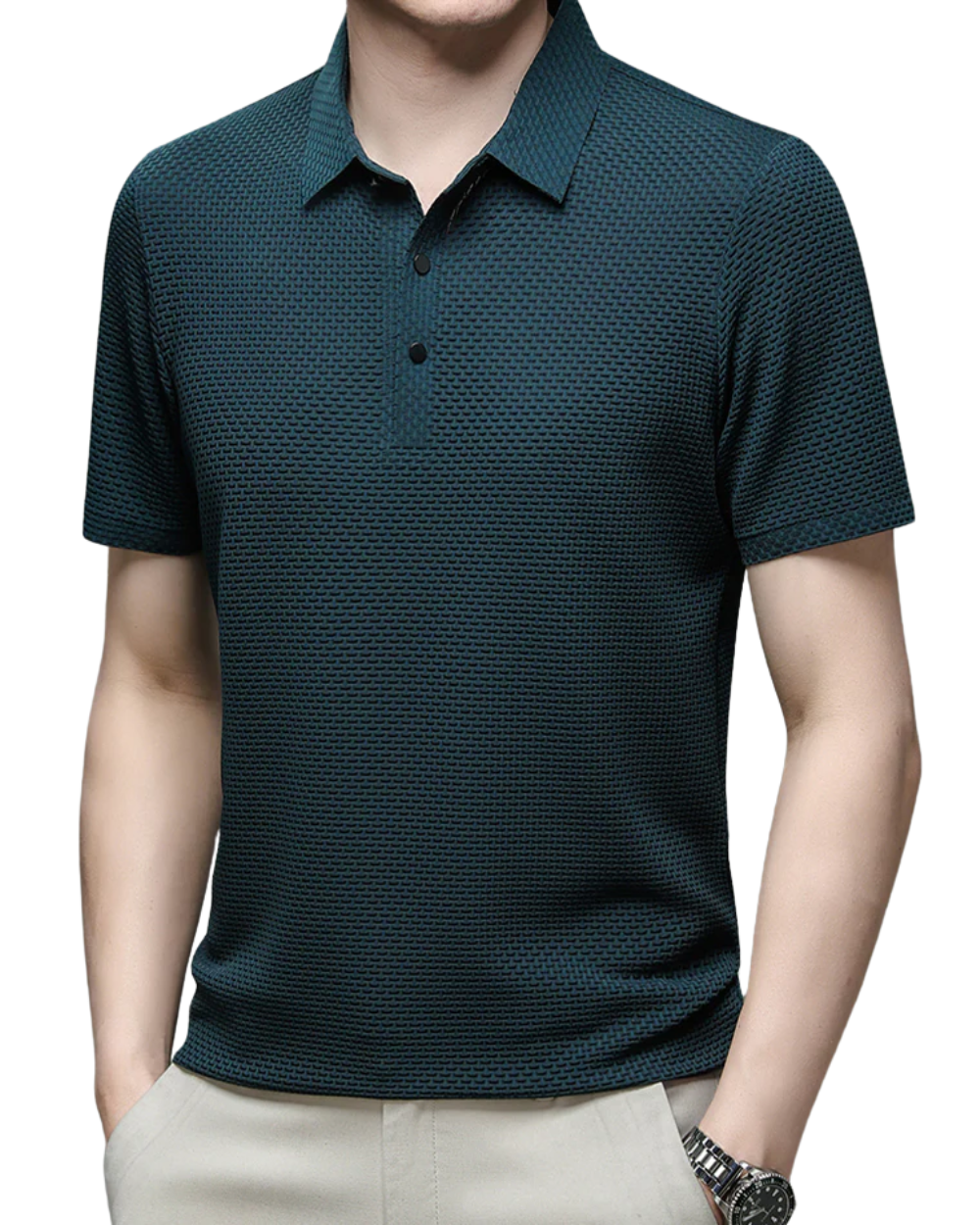 Riviero | Polo Bicolor de Algodón