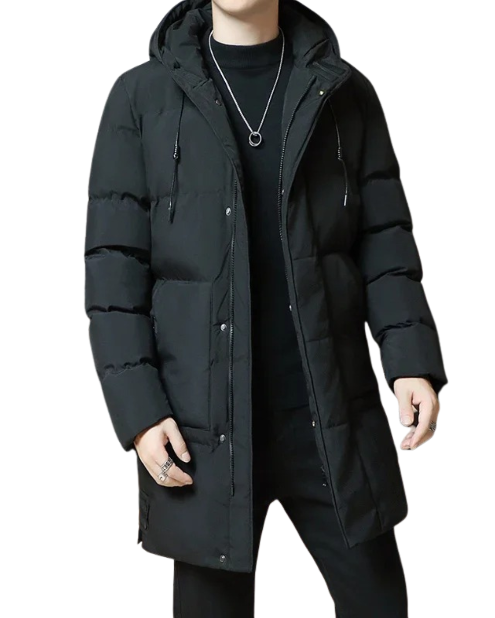 Paolo | Chaqueta Larga Acolchada