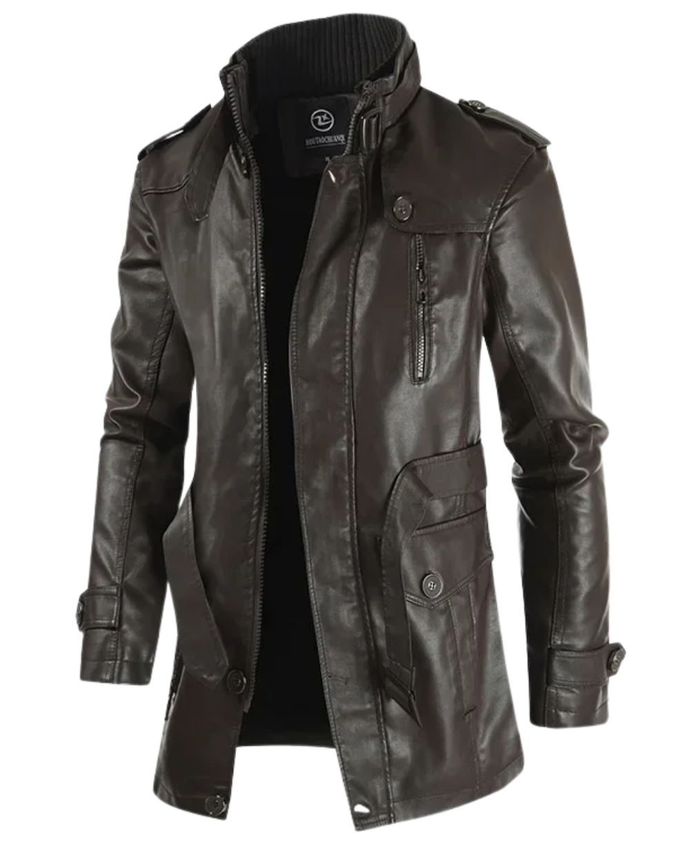 Franco | Chaqueta Larga Biker